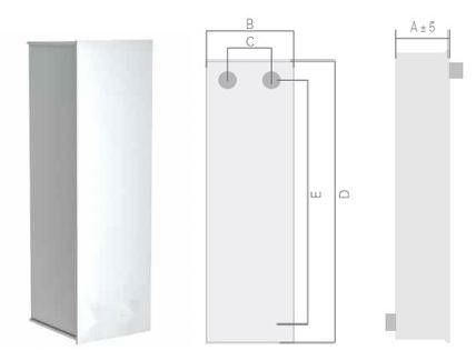 Box Type Q35 Fusion Bonded Plate Heat Exchanger Female Thread Connection