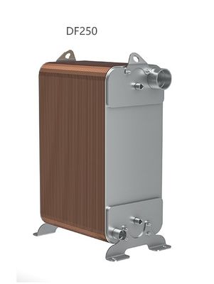 Central Air Conditioner Brazed Plate Heat Exchanger Refrigeration High Efficiency