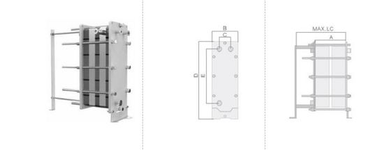 Gasketed Plate Heat Exchanger 1.0 Mpa