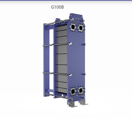 1.0Mpa Central Heating Plate Heat Exchanger Gasketed