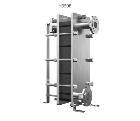 EPDM Gasketed Condenser Plate Heat Exchanger Flat Heat Exchanger Robust