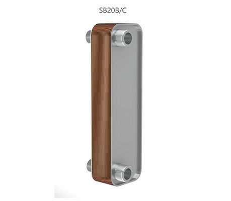 Chemical Process Brazing Heat Exchanger Heat Transfer Device Leakage Resistance
