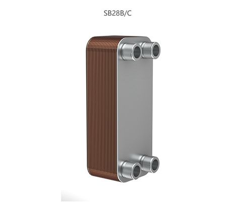 Petrochemical Industries Brazed Plate Heat Exchanger For Heating Cooling