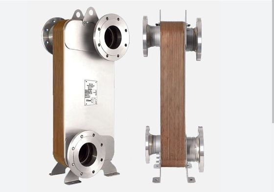 Corrosion Proof Brazed Plate Exchanger Used In District Heating And Cooling Systems