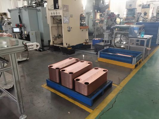 Lightweight Small Brazed Plate Heat Exchanger HVAC Plate Heat Exchanger