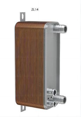 Energy Efficient Standard Brazed Type Heat Exchanger Chiller Plate Heat Exchanger Zl14