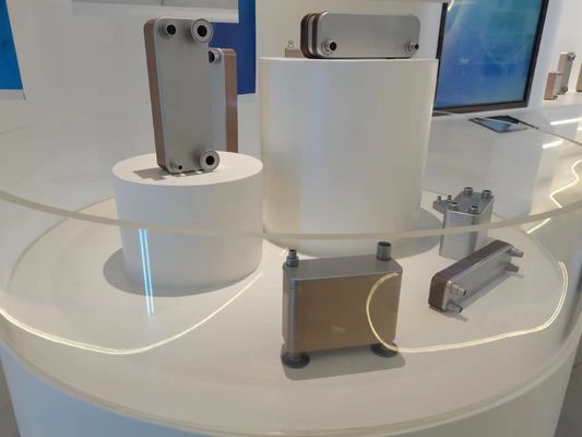 Fouling Resistant Industrial Brazed Plate Heat Exchangers Easy To Clean Anti Corrosion