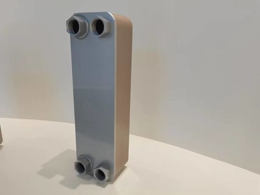 BHE Copper Brazed Plate Condenser In Refrigeration Units One Year Warranty