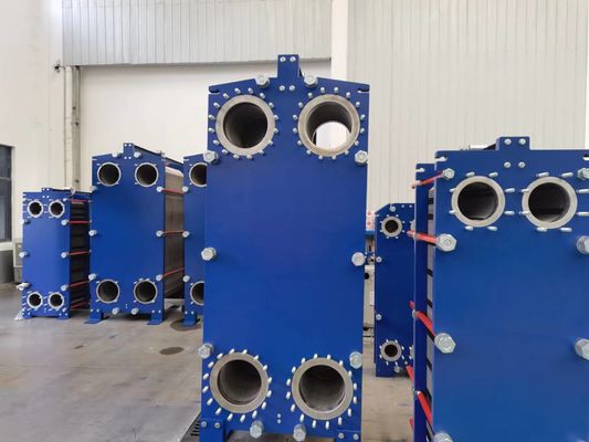 Gasketed Central Heating Plate Heat Exchanger For Chemical Industry ISO9001 Approval
