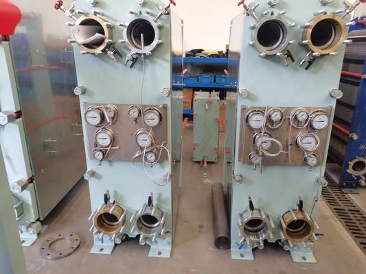 SM0254 Material Gasket Plate Heat Exchanger Easy Disassembled Reassembled