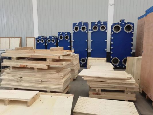 Antirust Gasket Plate Heat Exchanger In Heating And Cooling Of Aluminum Salt Solution