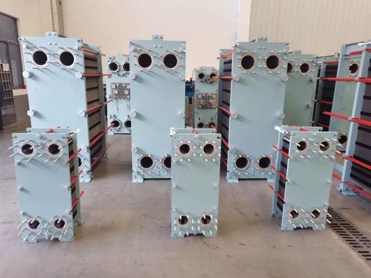 ISO9001 Carbon Steel Gasket Plate Heat Exchanger For Concentrated Heating