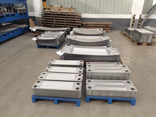 Fusion Welded Stainless Steel Hot Water Plate Heat Exchanger High Pressure Capability