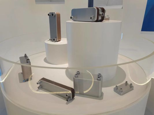 Customised Innovative Solution Copper Plate Heat Exchanger For Refrigeration Systems