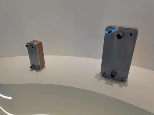 ISO9001 Copper Nickel Brazed Heat Exchanger Brazed Plate Condenser Corrosion Proof