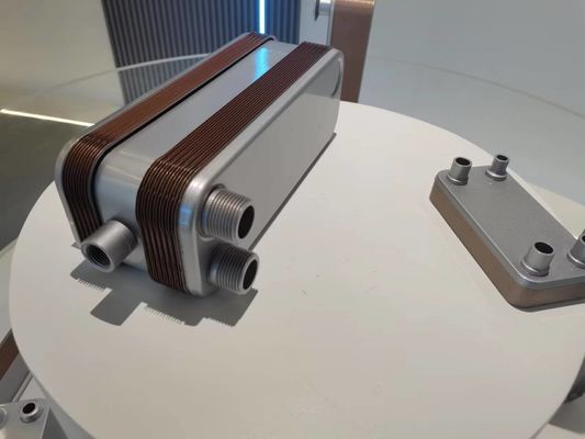 8m3/H Refrigerant To Water Plate Heat Exchanger Minimal Maintenance