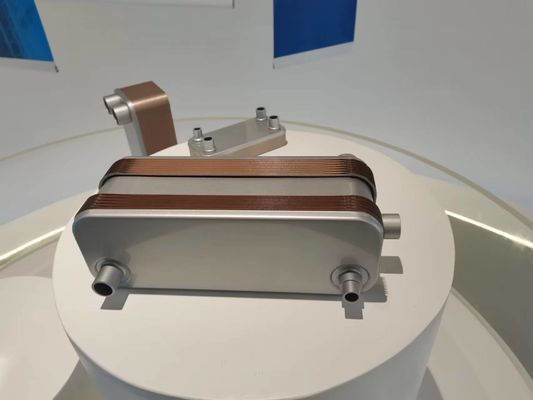 OEM Copper Or Nickel Brazed Plate Heat Exchanger In Refrigeration Lightweight
