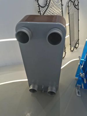 High Durability Copper BPHE Heat Exchanger Central Boiler Plate Heat Exchanger SB28B
