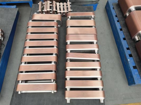 High Thermal Efficiency Industrial Brazed Plate Heat Exchangers ISO9001 Certified