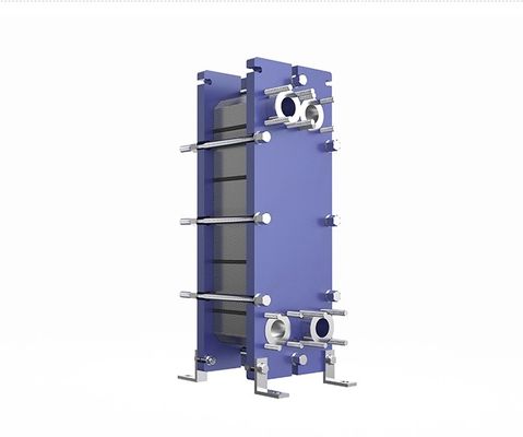 SAE Flange Brazed Plate Heat Exchanger Max Pressure 4.5Mpa Use In Tunnage And Transportation