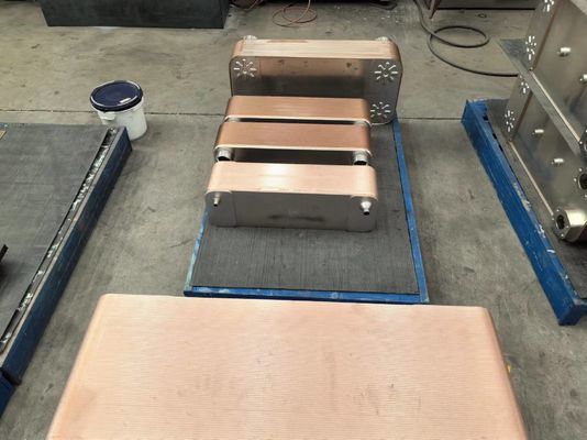 Copper Stainless Steel Heat Exchanger with Male Thread Connections