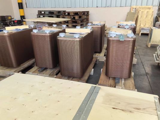 Efficiency Chevron Gas to Gas Brazed Plate Heat Exchanger for Extreme Temperatures - ISO9001 Certified