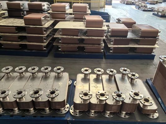 Chevron Plate Heat Exchanger For Transmission Oil Cooling, Closed Circulating Water Cooling, Main Engine Oil Cooling