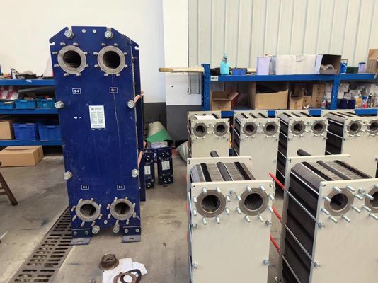 Stainless Steel Threaded Connection Gasket Plate Heat Exchanger with EPDM Gasket Design
