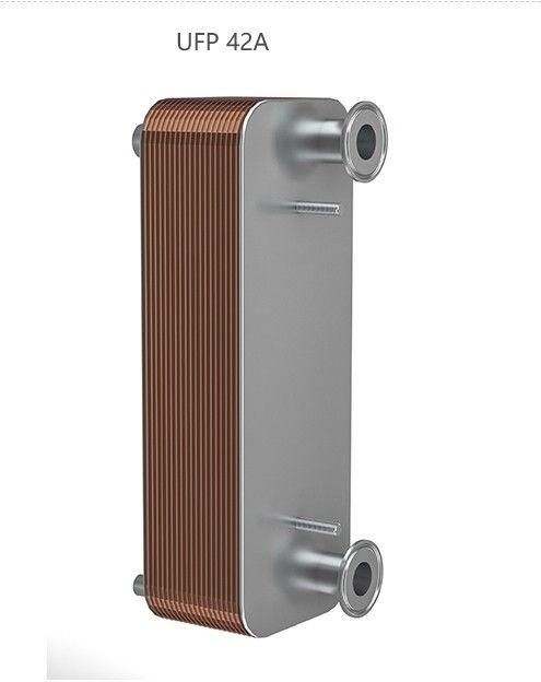 Unequal Flow Path Heating Plate Heat Exchanger Copper Brazed Heat Exchanger 4.5Mpa