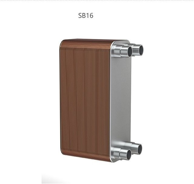 Corrosion Resistance Copper Plate Heat Exchanger For Air Conditioning System