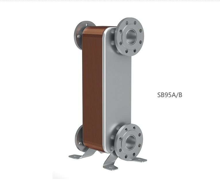 Dependable Copper Brazed Plate Evaporator Plate Cooler Heat Exchanger OEM
