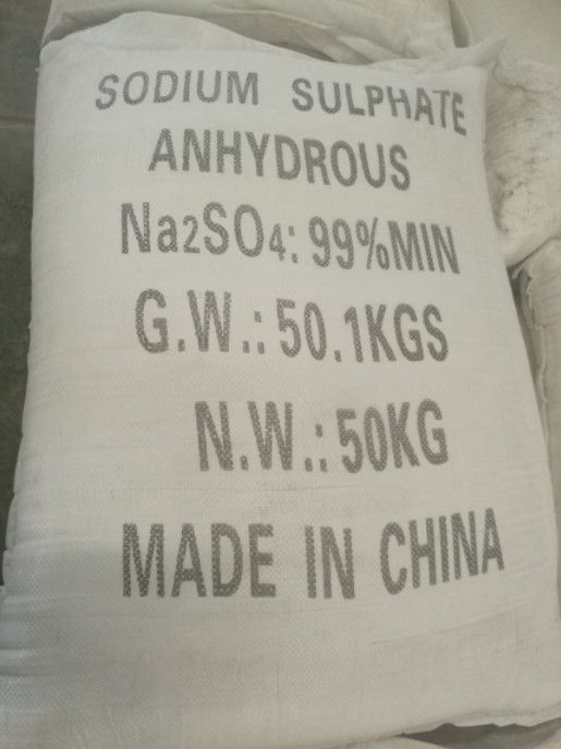 White Crystalline Powder Sodium Sulphate Anhydrous small bag for Industrial Applications