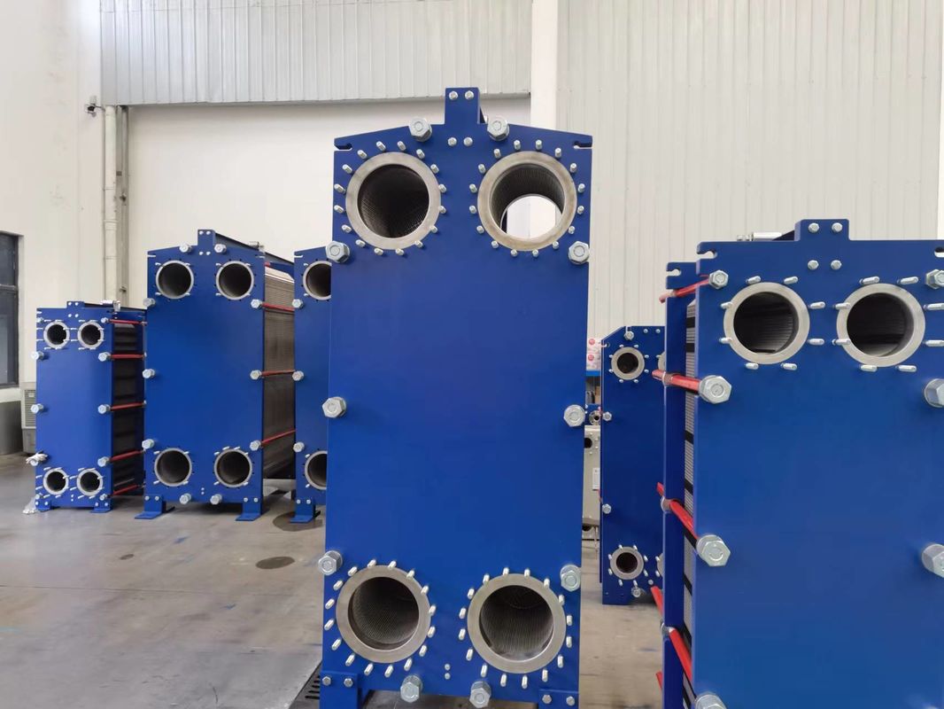 Gasketed Central Heating Plate Heat Exchanger For Chemical Industry ISO9001 Approval