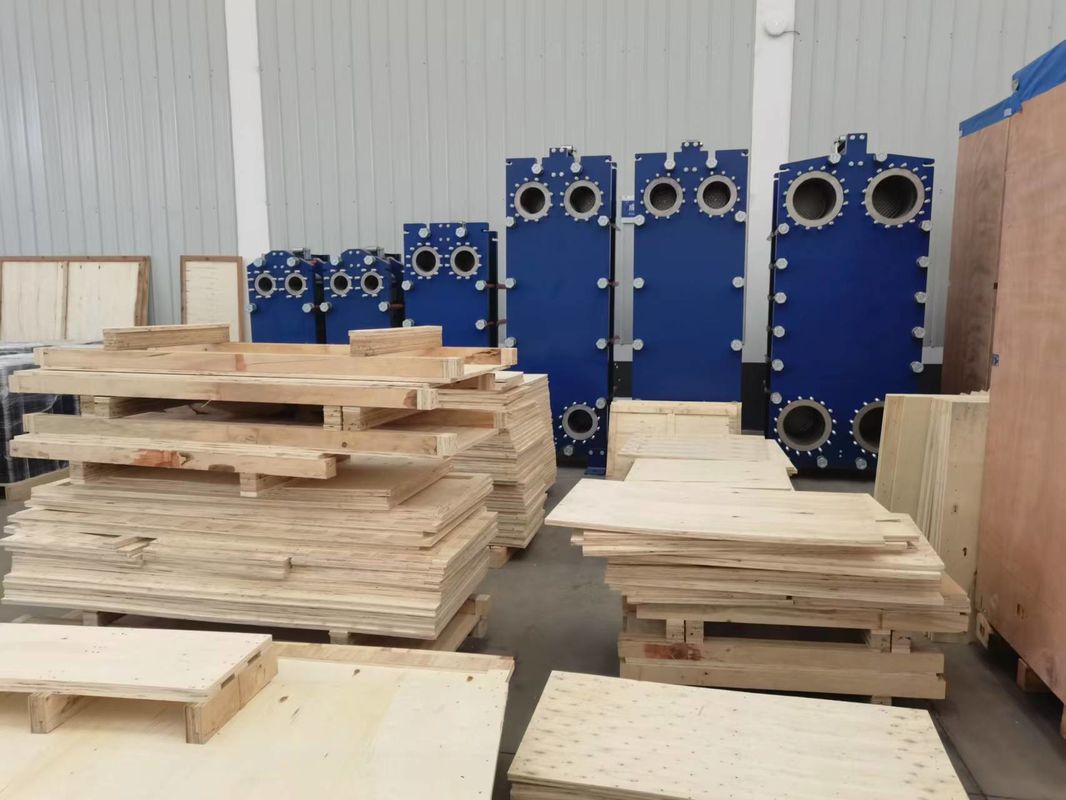 Antirust Gasket Plate Heat Exchanger In Heating And Cooling Of Aluminum Salt Solution