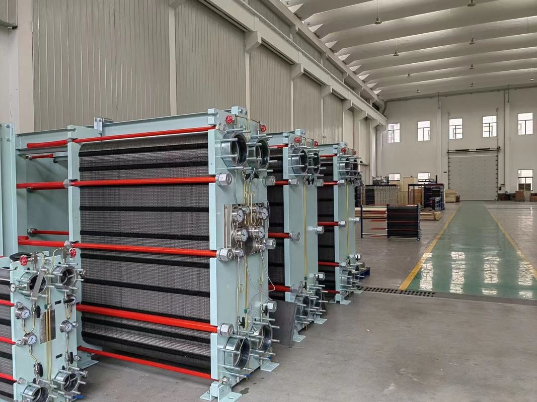 Chilling Technology Brazed Plate Heat Exchanger Male Thread Connection 4.5Mpa