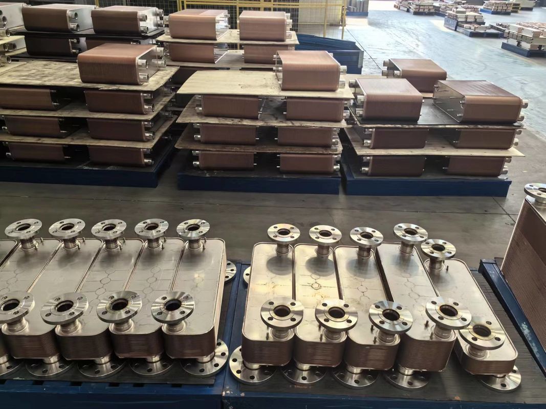 Chevron Plate Heat Exchanger For Transmission Oil Cooling, Closed Circulating Water Cooling, Main Engine Oil Cooling